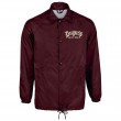 Dragstrip Clothing Build race break repeat burgundy coach jacket